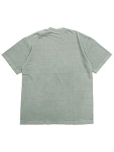 画像2: LOS ANGELES APPAREL 6.5oz GARMENT DYED CREW TEE-DARK SILVER (2)