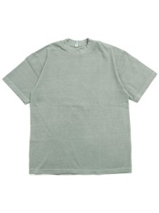 画像1: LOS ANGELES APPAREL 6.5oz GARMENT DYED CREW TEE-DARK SILVER (1)