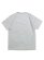 画像2: LOS ANGELES APPAREL 8oz MOCK TWIST CREW NECK TEE-GRY HEATHER (2)