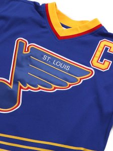 画像3: 【送料無料】MITCHELL & NESS NHL DARK JERSEY BLUES 1995 WAYNE GRETZKY (3)