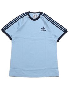 画像1: ADIDAS 3-STRIPES TEE-CLEAR SKY (1)