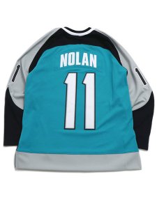 画像2: 【送料無料】MITCHELL & NESS NHL DARK JERSEY SHARKS 1999 OWEN NOLAN (2)