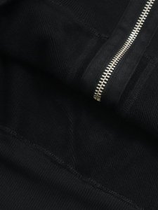 画像6: 【送料無料】REIGNING CHAMP MIDWEIGHT TERRY STANDARD ZIP HOODIE BLK (6)