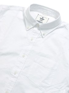 画像3: 【送料無料】REIGNING CHAMP COTTON OXFORD WINDSOR SHIRT WHITE (3)