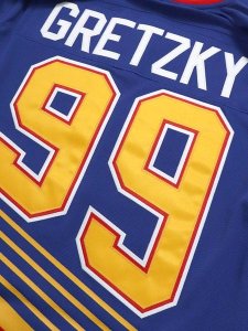 画像5: 【送料無料】MITCHELL & NESS NHL DARK JERSEY BLUES 1995 WAYNE GRETZKY (5)