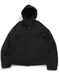 画像1: 【送料無料】Ten-c 13CTCUC04032 ANORAK OJJ GARMENT DYED MICRO FIBRE BLACK (1)