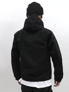 画像4: 【送料無料】Ten-c 13CTCUC04032 ANORAK OJJ GARMENT DYED MICRO FIBRE BLACK (4)