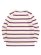画像2: 【KIDS】CHAMPION KIDS BORDER L/S TEE-PALE WHITE (2)