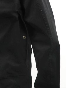 画像6: 【送料無料】Ten-c 13CTCUC04032 ANORAK OJJ GARMENT DYED MICRO FIBRE BLACK (6)