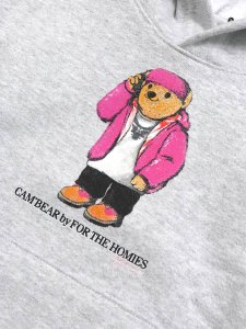 画像3: 【送料無料】【KIDS】FOR THE HOMIES KIDS CAM'BEAR PULLOVER SWEAT ATHLETIC GY (3)