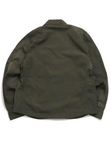 画像2: 【送料無料】C.P.COMPANY CHROME-R FULL ZIP OVERSHIRT IVY GREEN (2)