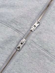 画像5: 【送料無料】REIGNING CHAMP BRUSHED FLEECE ZIP HOODIE HEATHER GREY (5)