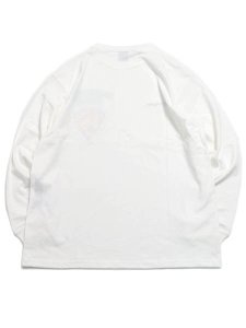 画像2: 【SALE】MANASTASH MASTERPIECE SOUND L/S TEE WHITE (2)