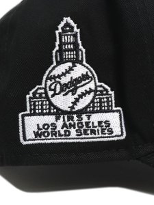 画像8: 【KIDS】NEW ERA YOUTH 9FORTY A-FRAME BLACK & WHITE LAD (8)