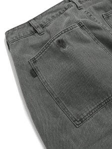 画像5: 【SALE】【送料無料】MANASTASH HEMP WASHED BAGGY PANTS BLACK (5)