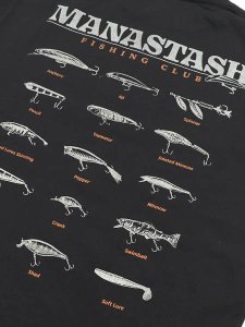 画像5: 【SALE】MANASTASH CiTee L/S TEE LURE BLACK (5)