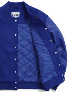 画像5: 【送料無料】PRO CLUB HEAVYWEIGHT VARSITY JACKET ROYAL BLUE (5)