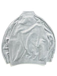 画像2: 【KIDS】PRO CLUB KIDS VELOUR TRACK JACKET SILVER (2)