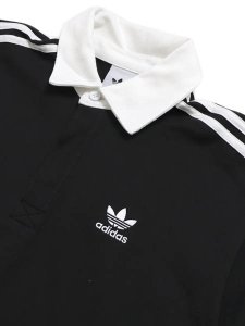 画像3: 【SALE】ADIDAS RUGBY POLO-BLACK (3)