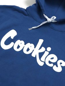 画像3: 【送料無料】COOKIES CLOTHING ORIGINAL MINT FLEECE HOODIE ROYAL BL/WHT (3)