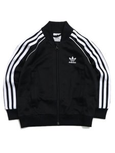 画像2: 【KIDS】ADIDAS KIDS SST TRACK SUIT-BLACK (2)