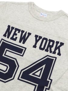 画像3: 【KIDS】CHAMPION KIDS FOOTBALL TEE-OATMEAL (3)