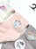 画像3: 【KIDS】NIKE BABY 3PK GIRLS FLORAL SOCK-SAIL (3)