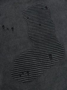 画像4: 【送料無料】WHIMSY SOCKS TRADEMARK KNIT HOODIE BLACK (4)