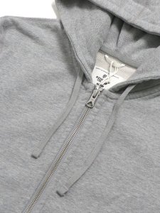 画像3: 【送料無料】REIGNING CHAMP MIDWEIGHT TERRY SLIM ZIP HOODIE HTR GREY (3)