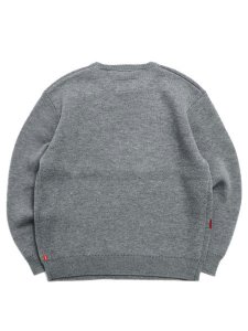 画像2: 【SALE】【送料無料】WHIMSY SOCKS LOLAS BLOOD SWEATER GREY (2)