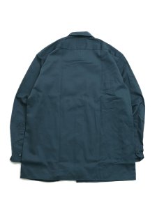 画像2: DICKIES L/S WORK SHIRT-AIRFORCE BLUE (2)