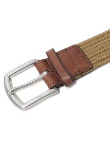 画像2: 【送料無料】POLO RALPH LAUREN 34MM BRAIDED FABRIC STRETCH BELT (2)