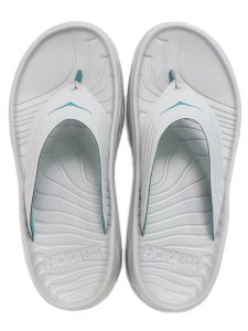画像1: HOKA ORA RECOVERY FLIP STELLAR GREY/OCEANIC (1)