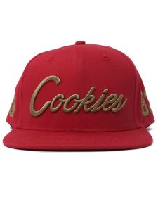 画像2: 【SALE】COOKIES CLOTHING LEGACY SNAPBACK CAP RED (2)