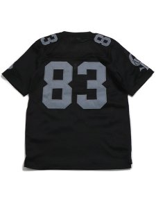 画像2: 【SALE】【送料無料】COOKIES CLOTHING LEGACY FOOTBALL JERSEY SS KNIT BLACK (2)