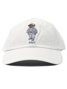 画像2: 【送料無料】POLO RALPH LAUREN STUDIO BY THE SEA BEAR TWILL BALL CAP (2)