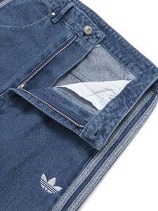 画像5: 【送料無料】ADIDAS DENIM FIREBIRD PANT-MIDIUM BLUE DENIM (5)