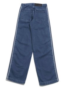 画像2: 【送料無料】ADIDAS DENIM FIREBIRD PANT-MIDIUM BLUE DENIM (2)