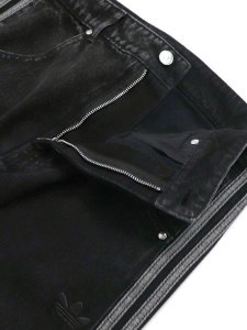 画像5: 【送料無料】ADIDAS DENIM FIREBIRD PANT-TRUE BLACK DENIM (5)