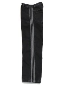 画像3: 【送料無料】ADIDAS DENIM FIREBIRD PANT-TRUE BLACK DENIM (3)