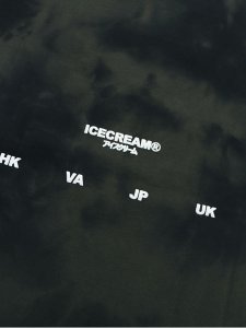 画像5: 【送料無料】ICECREAM WORLD TOUR TIE DYED OVERSIZED TEE BELUGA (5)