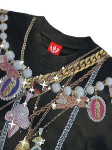 画像3: 【送料無料】ICECREAM WORLD TOUR TIE DYED OVERSIZED TEE BELUGA (3)