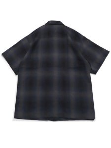 画像2: CALTOP FL PLAID S/S SHIRT NAVY/GREY (2)
