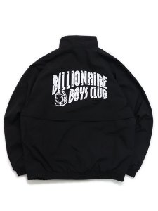 画像1: 【送料無料】BILLIONAIRE BOYS CLUB NYLON PULLOVER JACKET BLACK (1)