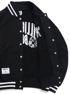 画像7: 【SALE】【送料無料】BILLIONAIRE BOYS CLUB EMBROIDERED LOGO SWEAT VARSITY JACKET (7)
