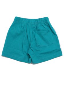 画像2: 【KIDS】CHAMPION KIDS US COTTON SHORTS-TEAL BLUE (2)
