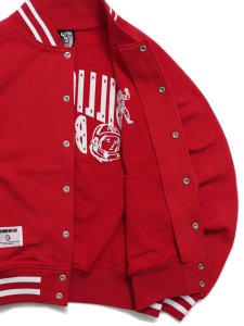 画像7: 【SALE】【送料無料】BILLIONAIRE BOYS CLUB EMBROIDERED LOGO SWEAT VARSITY JACKET (7)