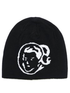 画像1: BILLIONAIRE BOYS CLUB JACQUARD BEANIE HELMET BLACK (1)