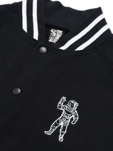 画像3: 【SALE】【送料無料】BILLIONAIRE BOYS CLUB EMBROIDERED LOGO SWEAT VARSITY JACKET (3)