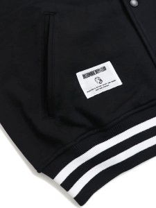 画像4: 【SALE】【送料無料】BILLIONAIRE BOYS CLUB EMBROIDERED LOGO SWEAT VARSITY JACKET (4)